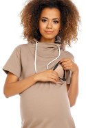 Sukienka model 1581 Cappuccino - PeeKaBoo - M