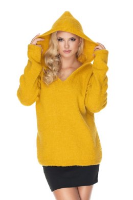 Sweter Damski Model 30070 Yellow - PeeKaBoo - uniwersalny