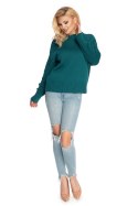 Sweter Damski Model 70035 Green - PeeKaBoo - uniwersalny Sweter Damski Model 70035 Green - PeeKaBoo - uniwersalny