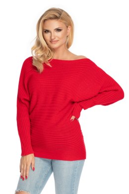 Sweter Damski Model 70036 Red - PeeKaBoo - uniwersalny
