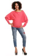 Sweter model 70003C Coral - PeeKaBoo - uniwersalny