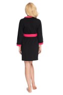 Szlafrok Damski Model 1709 Black - PeeKaBoo - uniwersalny