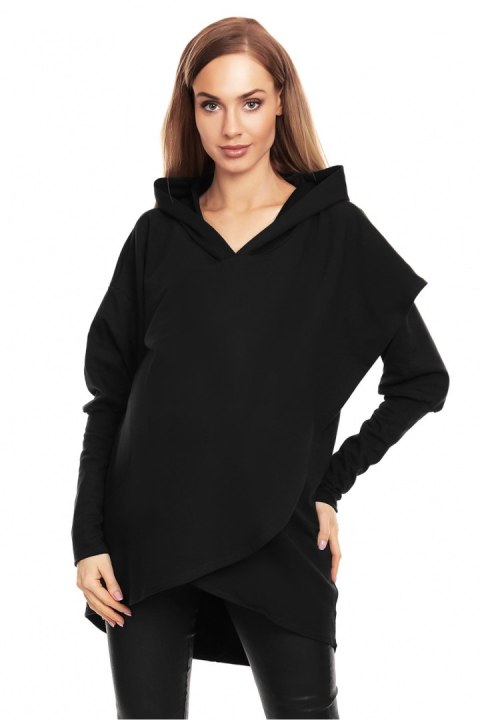 Bluza Ciążowa Model 0146 Black - PeeKaBoo - S/M