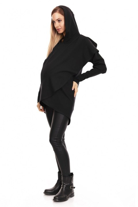 Bluza Ciążowa Model 0146 Black - PeeKaBoo - S/M Bluza Ciążowa Model 0146 Black - PeeKaBoo - S/M