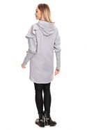 Bluza Ciążowa Model 0146 Grey - PeeKaBoo - S/M