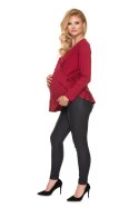 Bluzka Ciążowa Model 0185 Bordo - PeeKaBoo - S/M