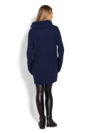 Golf Ciążowy Model 70012C Petrol Navy - PeeKaBoo - uniwersalny Golf Ciążowy Model 70012C Petrol Navy - PeeKaBoo - uniwersalny