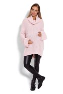 Golf Ciążowy Model 70012C Powder Pink - PeeKaBoo - uniwersalny