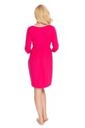 Koszulka nocna Koszula Nocna Ciążowa Model 0178 Fuksja - PeeKaBoo - L/XL Koszulka nocna Koszula Nocna Ciążowa Model 0178 Fuksja - PeeKaBoo - L/XL