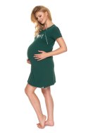 Koszulka nocna Koszula Nocna Ciążowa Model 0190 Green - PeeKaBoo - S/M Koszulka nocna Koszula Nocna Ciążowa Model 0190 Green - PeeKaBoo - S/M