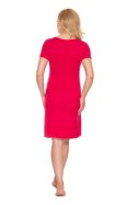 Koszulka nocna Koszula Nocna Ciążowa Model 0192 Amarant - PeeKaBoo - S/M Koszulka nocna Koszula Nocna Ciążowa Model 0192 Amarant - PeeKaBoo - S/M