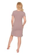 Koszulka nocna Koszula Nocna Ciążowa Model 0203 Cappuccino - PeeKaBoo - S/M Koszulka nocna Koszula Nocna Ciążowa Model 0203 Cappuccino - PeeKaBoo - S/M