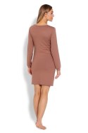 Koszulka nocna Koszula Nocna Ciążowa Model 1682 Cappuccino - PeeKaBoo - L/XL Koszulka nocna Koszula Nocna Ciążowa Model 1682 Cappuccino - PeeKaBoo - L/XL