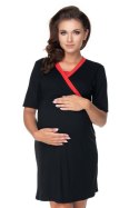 Piżama Komplet Model 0149 Black - PeeKaBoo - S/M
