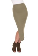 Spódnica Model 1715 Khaki - PeeKaBoo - S/M Spódnica Model 1715 Khaki - PeeKaBoo - S/M