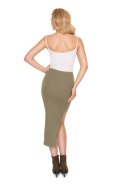 Spódnica Model 1715 Khaki - PeeKaBoo - S/M Spódnica Model 1715 Khaki - PeeKaBoo - S/M
