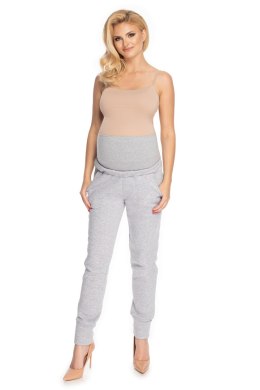 Spodnie Ciążowe Model 0173 Grey - PeeKaBoo - L/XL