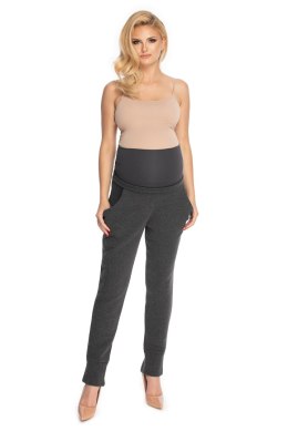 Spodnie Ciążowe Model 0175 Grafit - PeeKaBoo - S/M