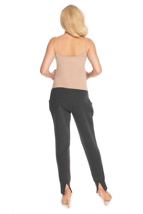 Spodnie Ciążowe Model 0175 Grafit - PeeKaBoo - S/M Spodnie Ciążowe Model 0175 Grafit - PeeKaBoo - S/M