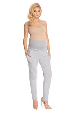 Spodnie Ciążowe Model 0175 Grey - PeeKaBoo - S/M