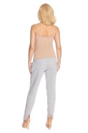 Spodnie Ciążowe Model 0175 Grey - PeeKaBoo - S/M Spodnie Ciążowe Model 0175 Grey - PeeKaBoo - S/M