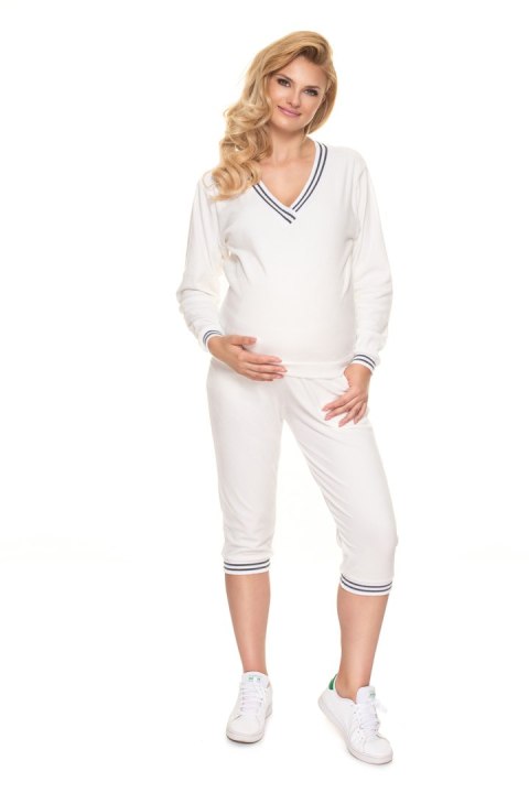 Spodnie Dres Model 0202 Cream - PeeKaBoo - S/M Spodnie Dres Model 0202 Cream - PeeKaBoo - S/M