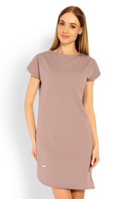 Sukienka Model 1629 Cappuccino - PeeKaBoo - S/M