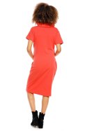 Sukienka model 1581 Coral - PeeKaBoo - XXL Sukienka model 1581 Coral - PeeKaBoo - XXL
