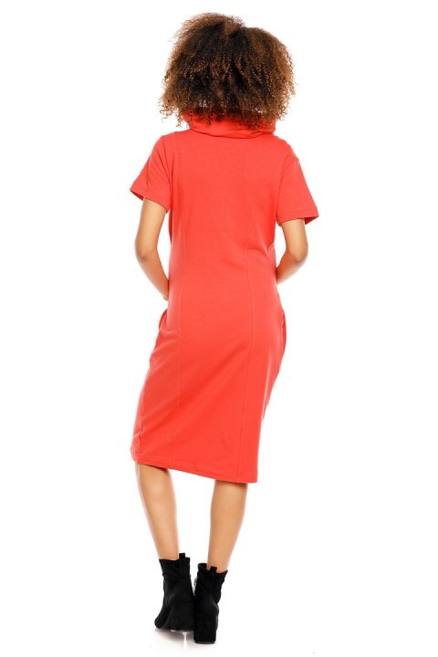 Sukienka model 1581 Coral - PeeKaBoo - XXL Sukienka model 1581 Coral - PeeKaBoo - XXL