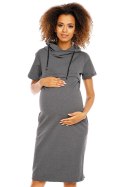 Sukienka model 1581 Graphit - PeeKaBoo - XL Sukienka model 1581 Graphit - PeeKaBoo - XL