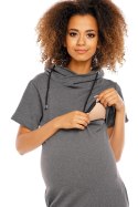 Sukienka model 1581 Graphit - PeeKaBoo - XXL Sukienka model 1581 Graphit - PeeKaBoo - XXL