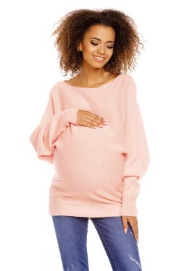 Sweter CIążowy Model 70003C Łosoś - PeeKaBoo - uniwersalny