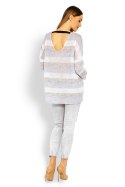 Sweter Ciążowy Model 30057C Sky Blue - PeeKaBoo - uniwersalny