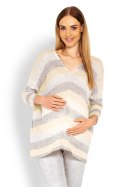 Sweter Ciążowy Model 30057C Yellow - PeeKaBoo - uniwersalny