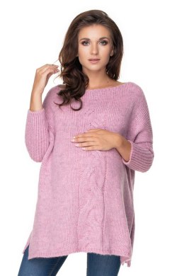 Sweter Ciążowy Model 30075 Lila - PeeKaBoo - uniwersalny