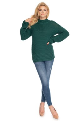 Sweter Damski Model 70032 Green - PeeKaBoo - uniwersalny