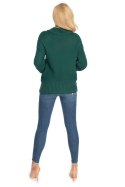Sweter Damski Model 70032 Green - PeeKaBoo - uniwersalny Sweter Damski Model 70032 Green - PeeKaBoo - uniwersalny