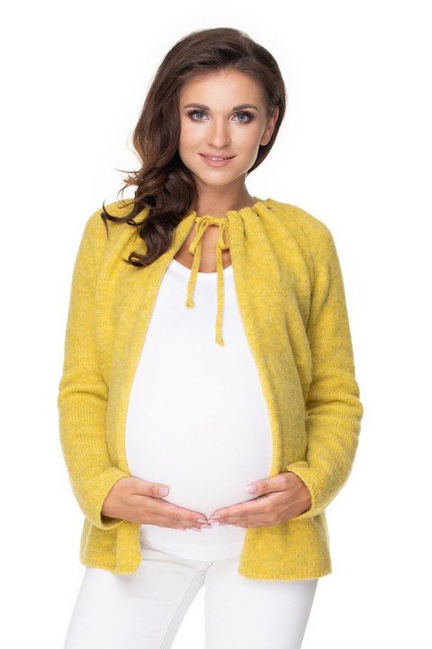 Sweter Kardigan Model 30074 Honey - PeeKaBoo - uniwersalny Sweter Kardigan Model 30074 Honey - PeeKaBoo - uniwersalny