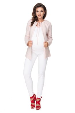 Sweter Kardigan Model 30074 Powder Pink - PeeKaBoo - uniwersalny