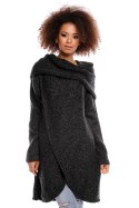 Sweter model 30051 Black - PeeKaBoo - uniwersalny Sweter model 30051 Black - PeeKaBoo - uniwersalny