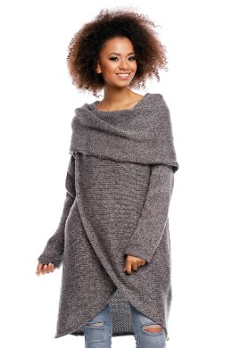 Sweter model 30051 Dark Gray - PeeKaBoo - uniwersalny