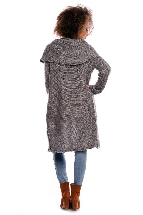 Sweter model 30051 Dark Gray - PeeKaBoo - uniwersalny Sweter model 30051 Dark Gray - PeeKaBoo - uniwersalny