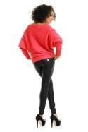 Sweter model 70003 Coral - PeeKaBoo - uniwersalny Sweter model 70003 Coral - PeeKaBoo - uniwersalny