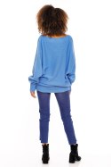 Sweter model 70003 Jeans - PeeKaBoo - uniwersalny Sweter model 70003 Jeans - PeeKaBoo - uniwersalny