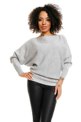 Sweter model 70003 Light Gray - PeeKaBoo - uniwersalny