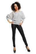 Sweter model 70003 Light Gray - PeeKaBoo - uniwersalny Sweter model 70003 Light Gray - PeeKaBoo - uniwersalny