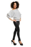 Sweter model 70003 Light Gray - PeeKaBoo - uniwersalny Sweter model 70003 Light Gray - PeeKaBoo - uniwersalny