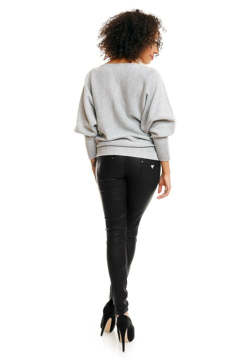 Sweter model 70003 Light Gray - PeeKaBoo - uniwersalny Sweter model 70003 Light Gray - PeeKaBoo - uniwersalny