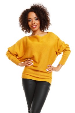 Sweter model 70003 Mustard - PeeKaBoo - uniwersalny