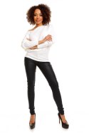 Sweter model 70003 White - PeeKaBoo - uniwersalny Sweter model 70003 White - PeeKaBoo - uniwersalny